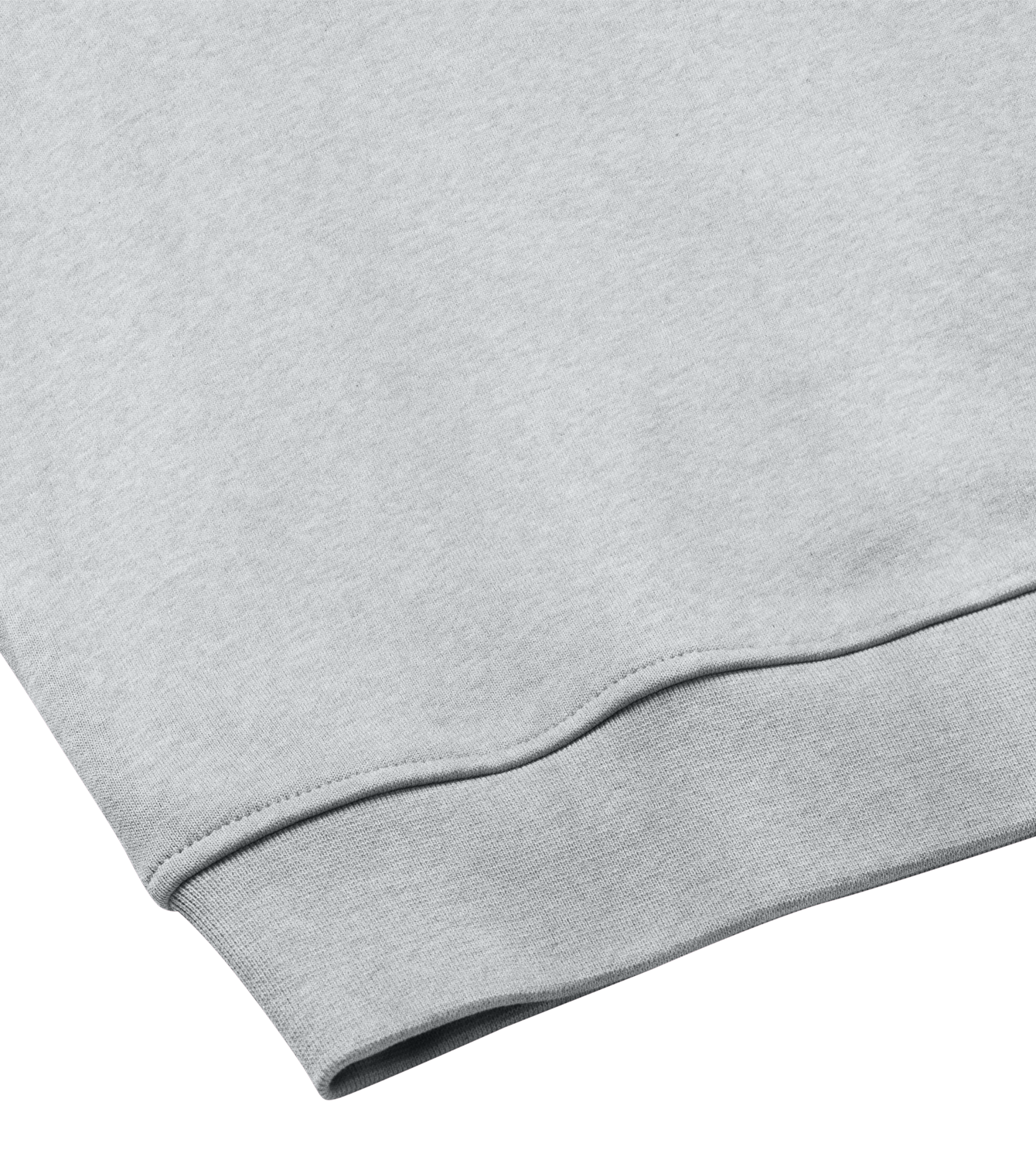 Hoodie Frauen, Oversized, Grau meliert, Detail, Good Earth Vibes, zweiseitig