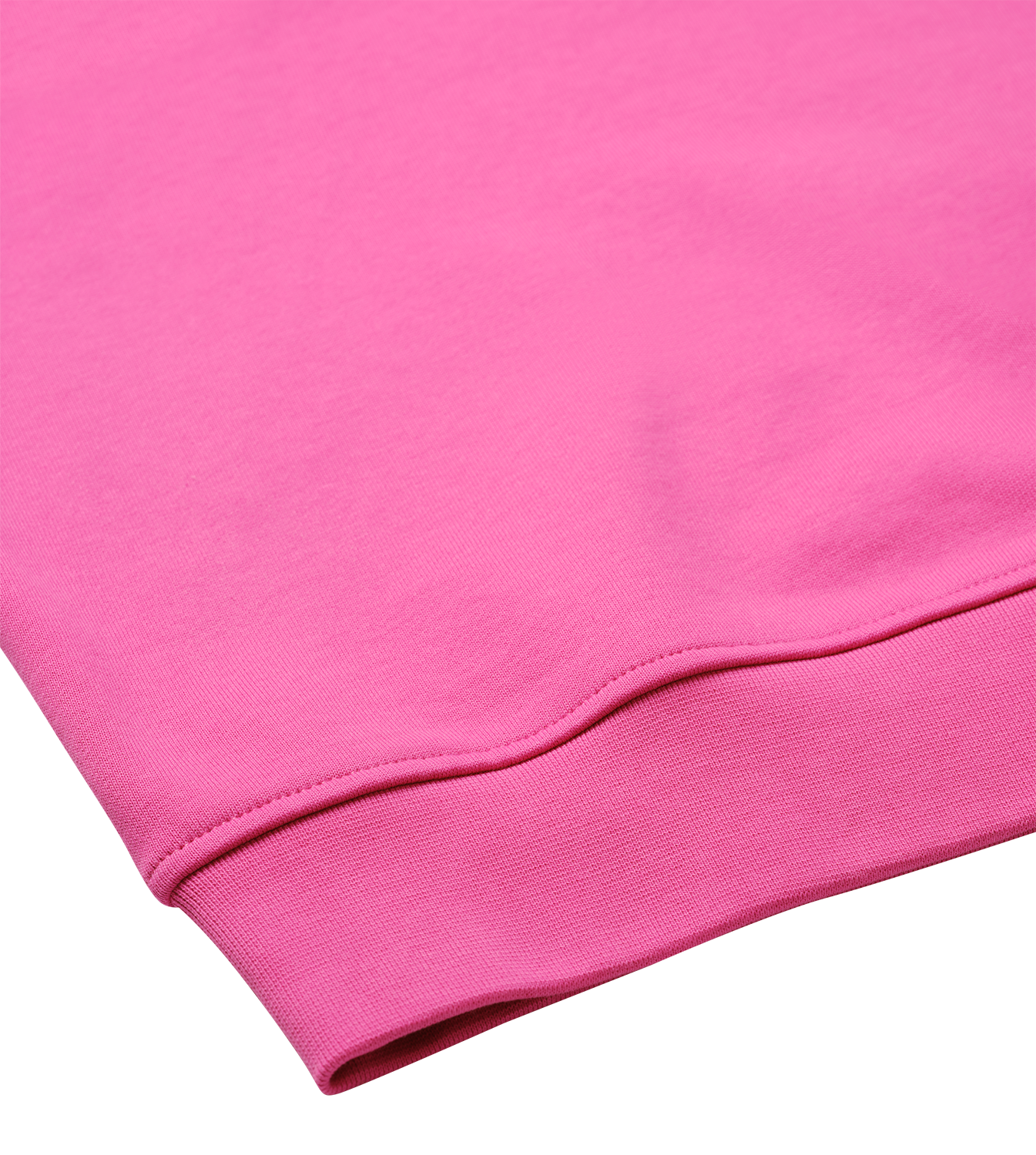 Hoodie Frauen Oversized, Hyper Pink, Detail, Good Morning World, einseitig, N01