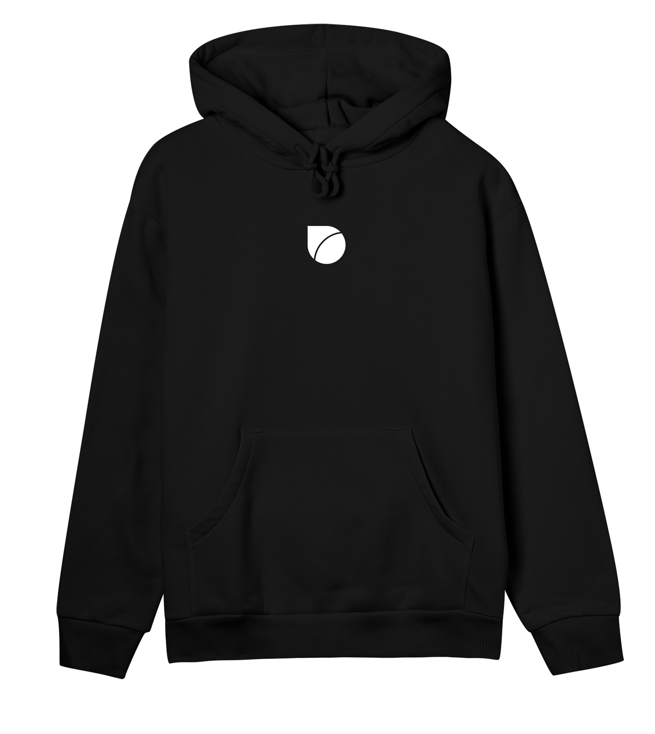 Hoodie Frauen Regular, Schwarz, Vorne, Good Morning World, zweiseitig, Shift_Happens N01