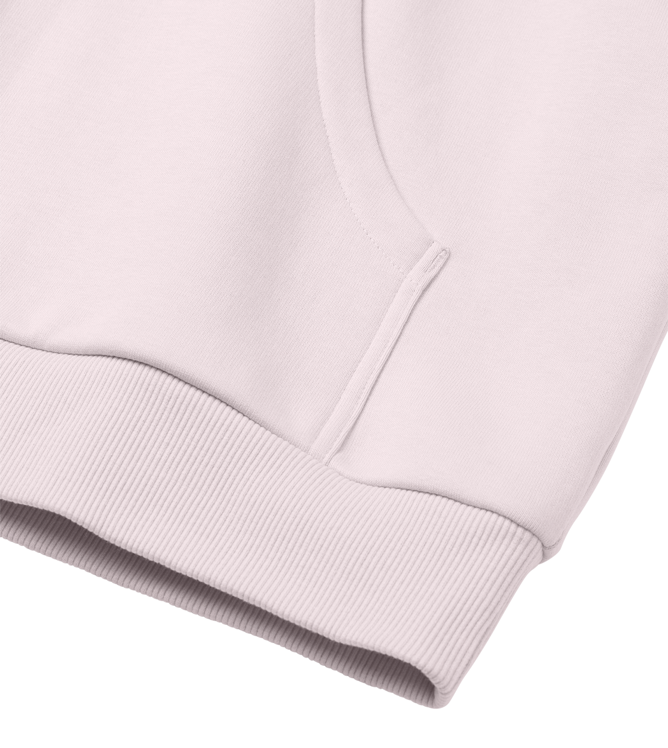 Hoodie Frauen Regular, Soft Pink, Detail, Good Morning World, zweiseitig, Shift_Happens N01