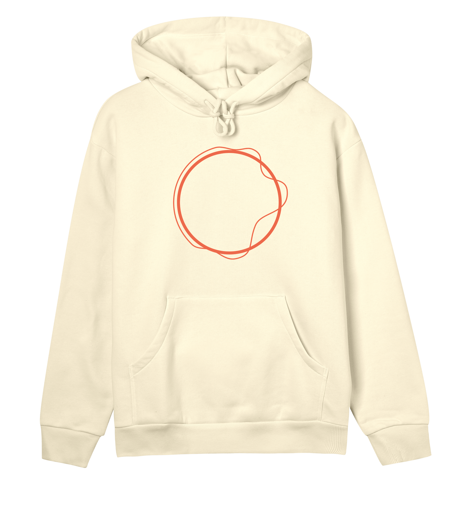 Hoodie Frauen Soft Gelb Vorderseite – Good Earth Vibes