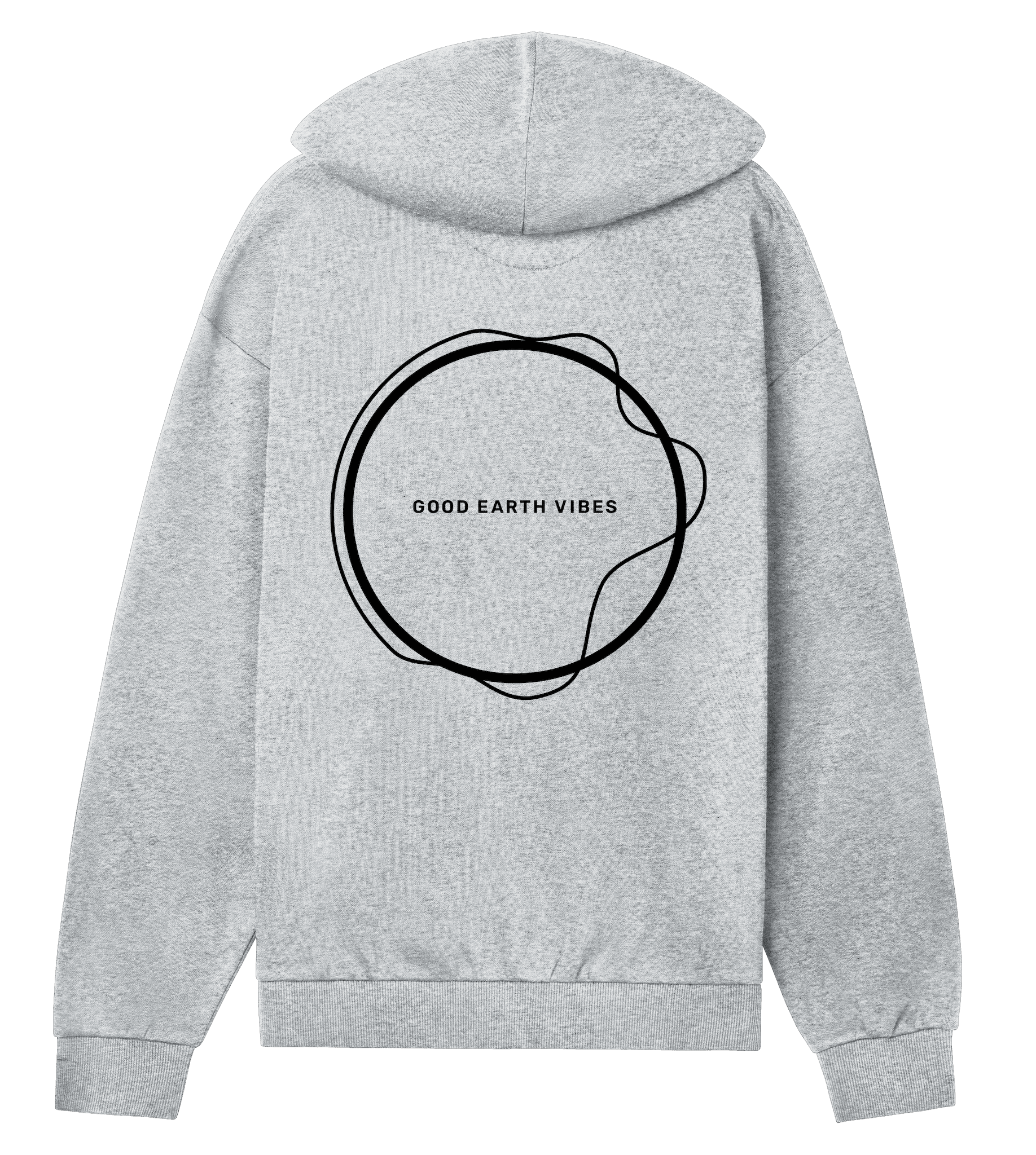 Hoodie Männer mit Zipper, 2 Prints - GoodMorning.World