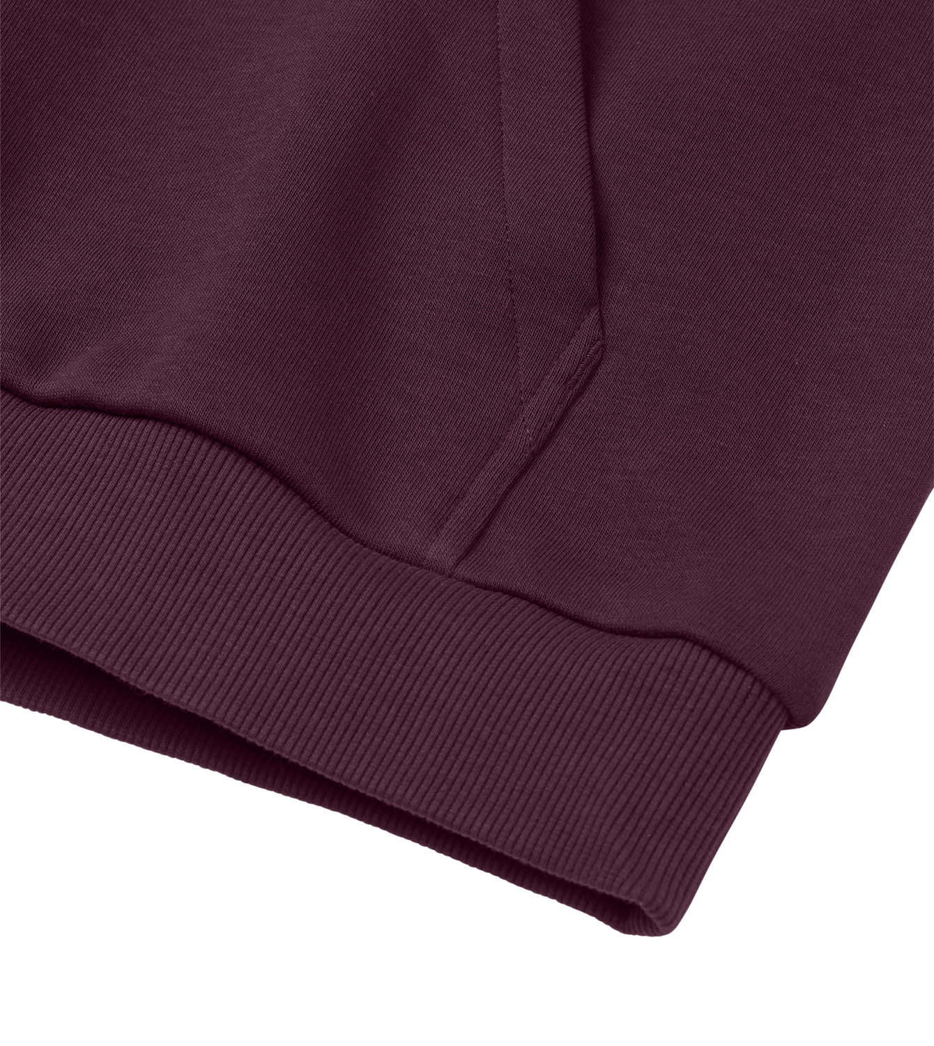 Hoodie Männer Regular, Maroon, Detail, Good Morning World, zweiseitig, Shift_Happens N01
