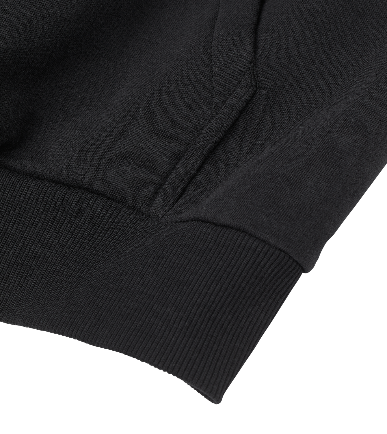 Hoodie Männer Regular, Schwarz, Detail, Good Morning World, zweiseitig, Shift_Happens N01