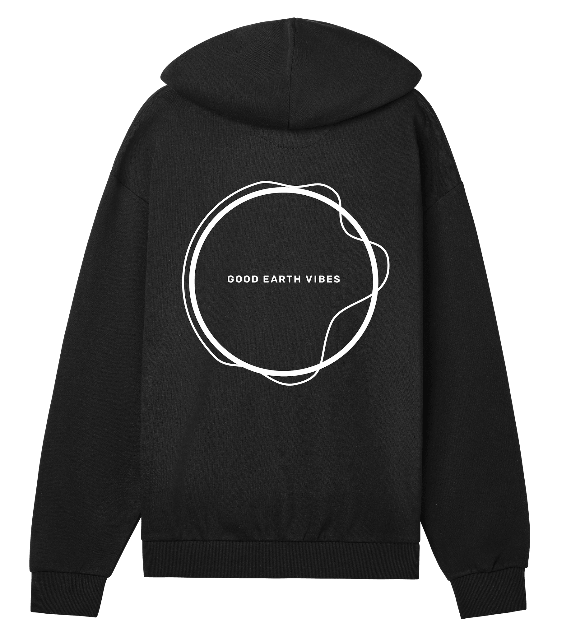 Hoodie Männer mit Zipper, 2 Prints - GoodMorning.World