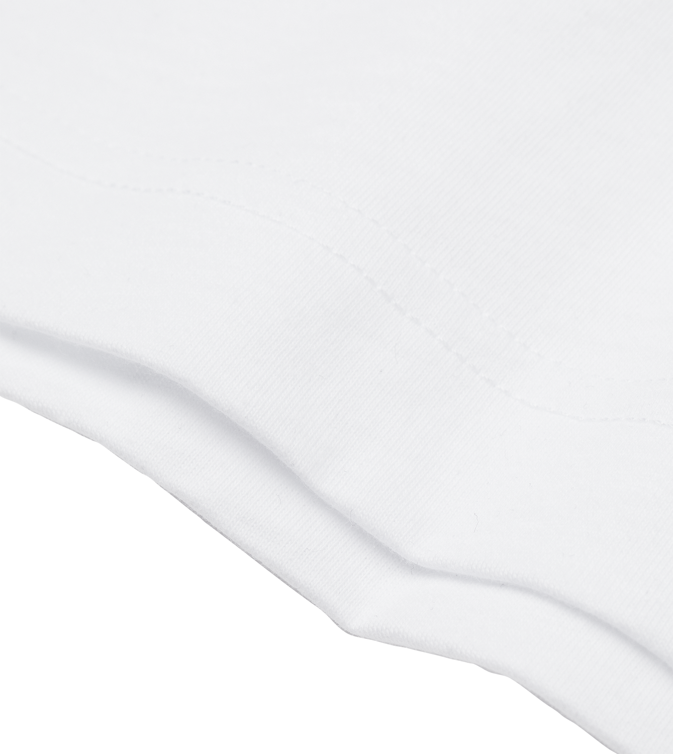 Longsleeve Frauen Regular, Weiss, Detail, Good Morning World, zweiseitig, N01