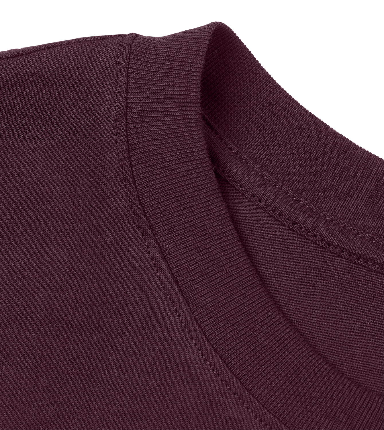 Longsleeve Herren Regular, Maroon, Detail, Good Morning World, zweiseitig, Shift Happens N01