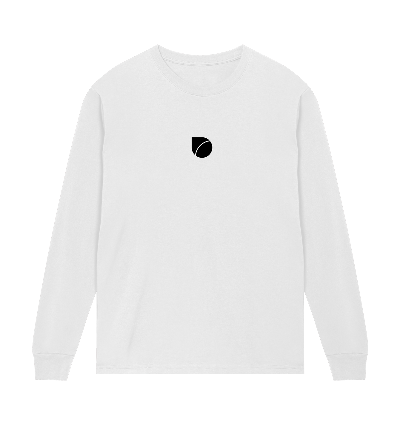 Longsleeve Herren Regular, Weiss, Vorne, Good Morning World, zweiseitig, Shift Happens N01