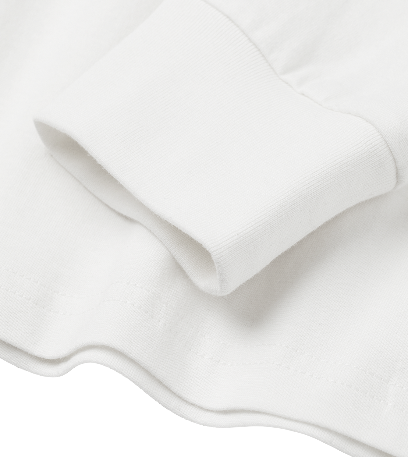Longsleeve Männer Regular, Weiss, Detail, Good Morning World, einseitig, N01