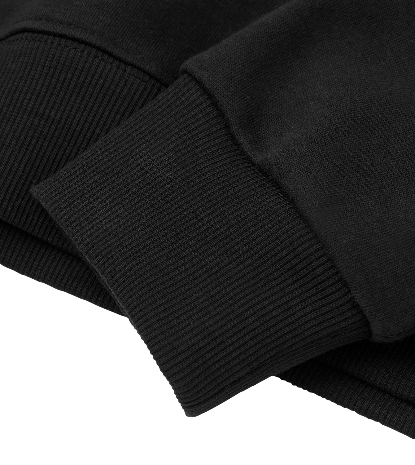 Sweatshirt Damen Regular, Schwarz, Detail, Good Morning World, zweiseitig, Shift Happens N01