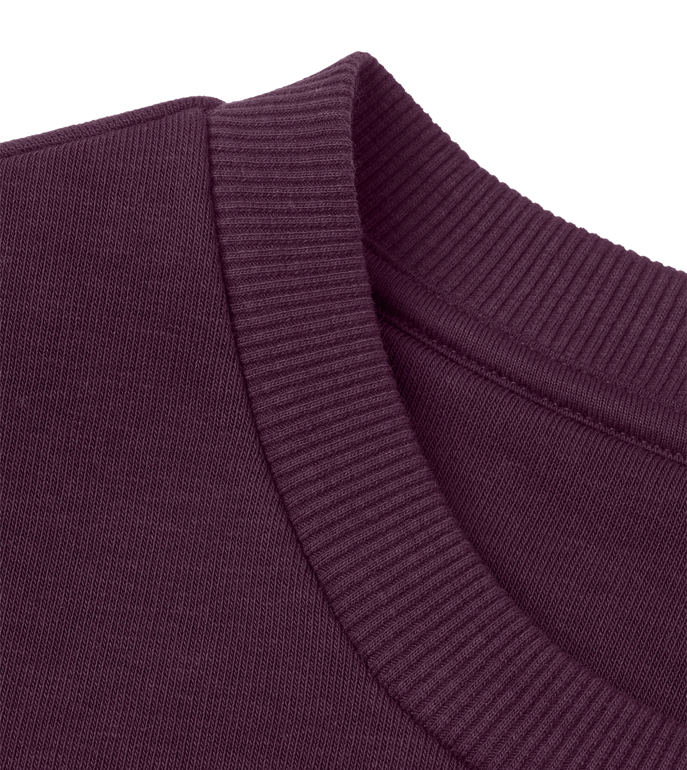 Sweatshirt Herren Regular, Maroon, Detail, Good Morning World, zweiseitig, Shift Happens N01