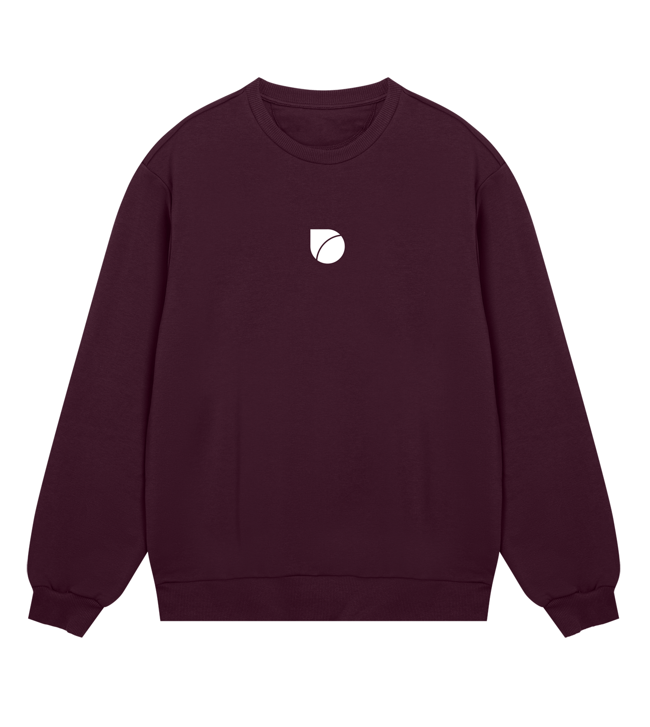 Sweatshirt Herren Regular, Maroon, Vorne, Good Morning World, zweiseitig, Shift Happens N01