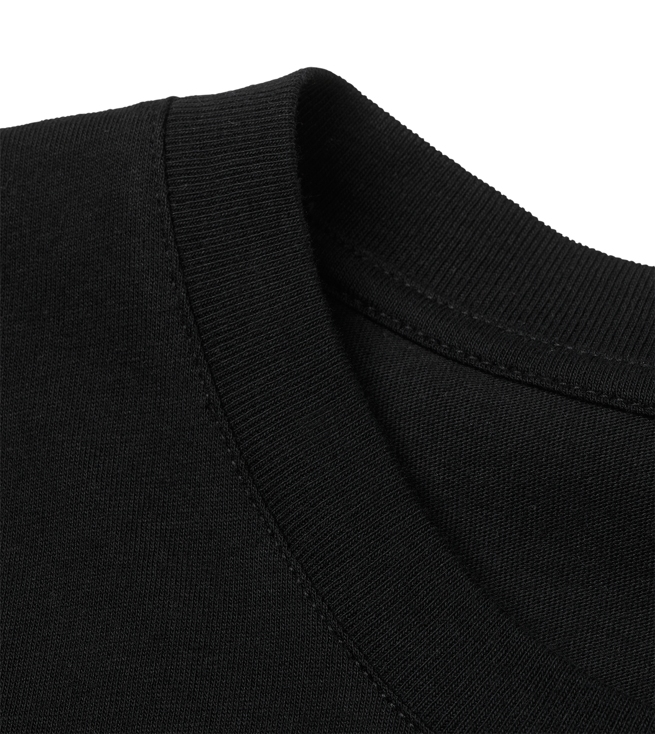T-Shirt Männer Regular, Schwarz, Detail, Good Morning World, einseitig, Be Human N01