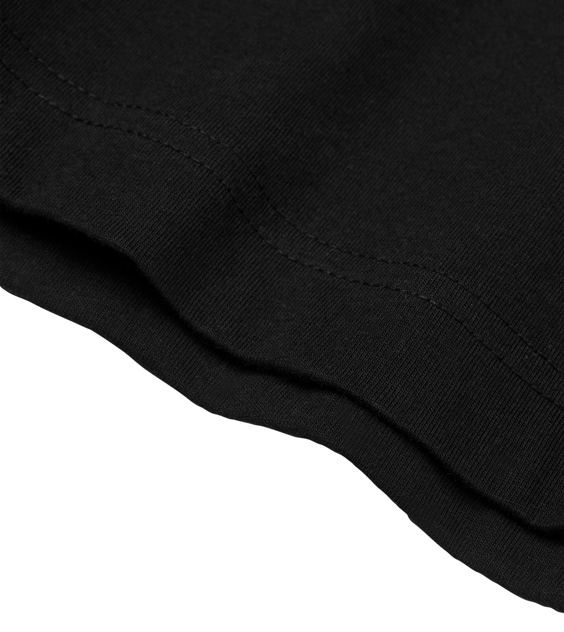 T-Shirt Damen Schwarz Regular Detailansicht – Good Earth Vibes