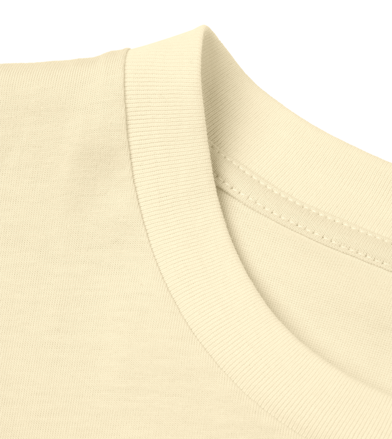 T-Shirt Frauen Regular, Soft Gelb, Detail, Good Morning World, zweiseitig, N01