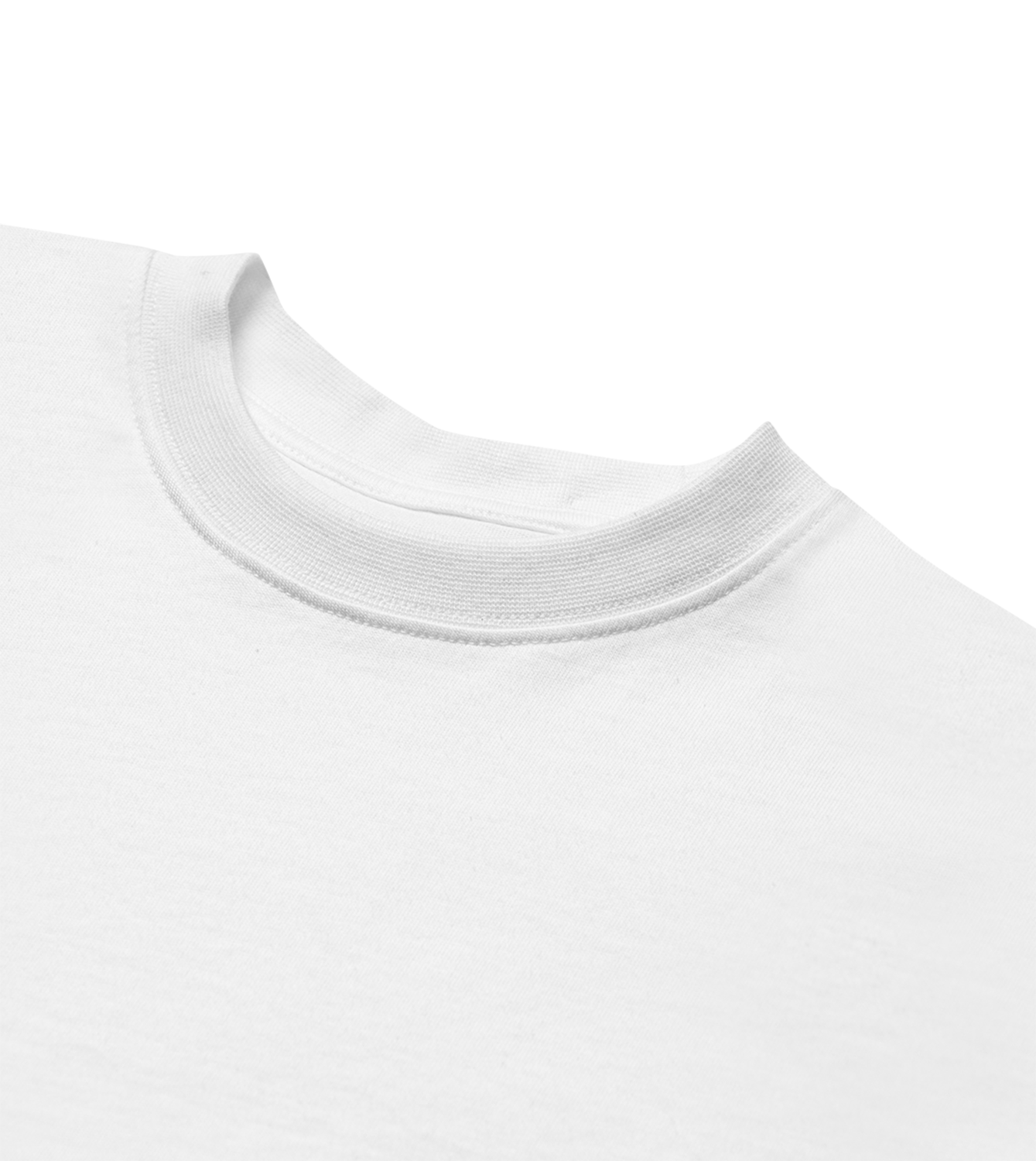 T-Shirt Männer Boxy, Off-White, Detail, Good Morning World, einseitig, Be Human N01
