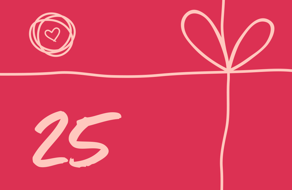 Voucher, Geschenk-Gutschein für Kleidung, 25 Euro